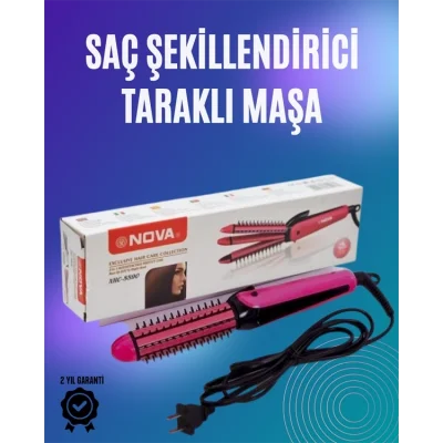  Fön ve Tarama İşlemini Birleştiren Pratik Saç Tarağı