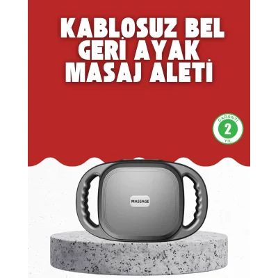 BUĞZ Fonksiyonlu Şarjlı Masaj Aleti 6 Başlık 2000 mAh Ergonomik Gövde