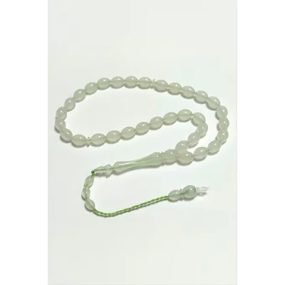  Fosfor Plastik Tesbih 8*11 mm