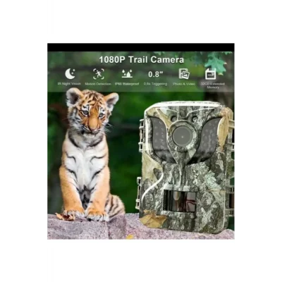 BUĞZ Fotokapan Kamera 16mp Full Hd 1080p Gece Görüşlü 2 Inç Lcd Ekran Su Geçirmez