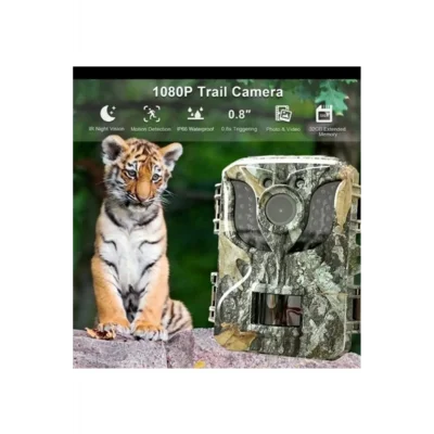 BUĞZ Fotokapan Kamera 16mp Full Hd 1080p Gece Görüşlü 2 Inç Lcd Ekran Su Geçirmez