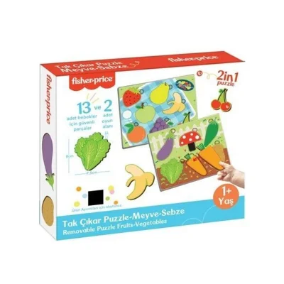 BUĞZ FP2793 FISHER PRICE TAK ÇIKAR PUZZLE MEYVE SEBZE