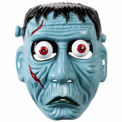 BUĞZ Frankenstein Temalı Sallanan Oynar Gözlü Maske Bx40