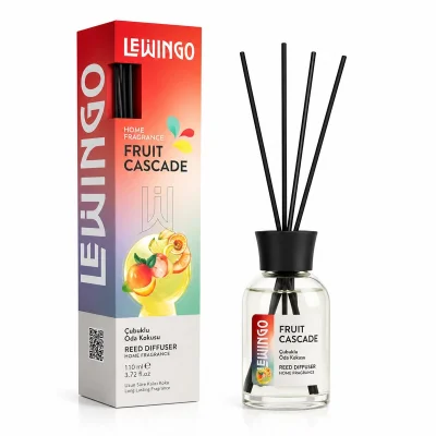 BUĞZ Fruit Cascade Bambu Çubuklu Oda Kokusu - 110 ml - Cam Şişe 