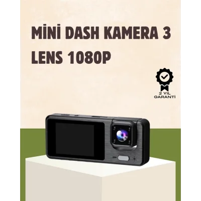  Full HD 3 Kanallı Araç Kamerası – Akıllı Çözümlerle Sürüş