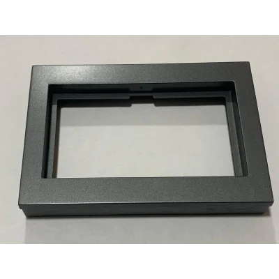  Füme İkili Topraklı Priz Çerçevesi Grano - Priz ve Anahtar İçin Uyumlu Çerçeve