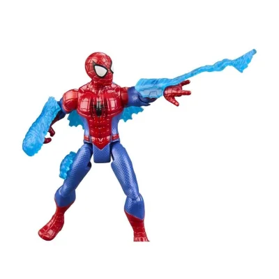 BUĞZ Marvel Spider-Man ActionVerse 12 cm Aksiyon Figürü - Hareketli Eklem ve Aksesuarlı Süper Kahraman Oyun Seti