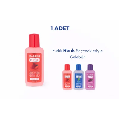 BUĞZ Gabrini Oje Sil Besleyici Aseton 125 ml Oje Çıkarıcı 1 Adet