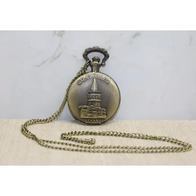  Galata Kulesi Tasarımlı Köstekli Saat