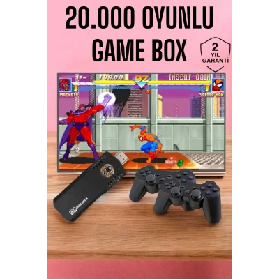 BUĞZ Game Box 20.000 Oyunlu 8K Ultra Oyun Konsolu