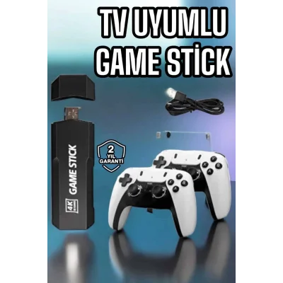  Game Stick Retro 8K ULTRA HD Video Oyun Konsolu Android Tv Özelliği