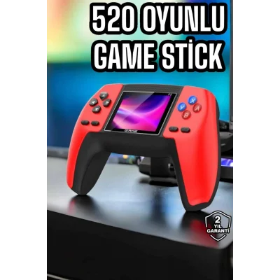 BUĞZ Gamepad 520 Retro Oyunlu Taşınabilir El Konsolu Atari