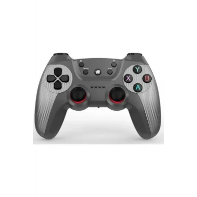 BUĞZ Gamepad gri bluetooth bağlantılı 1 yıl garantili PC uyumlu kablosuz oyun kumandası