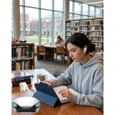 BUĞZ Gaming Bluetooth Kulaklık Çift Mikrofon  iPhone 11 iPhone 12 Samsung S23 Redmi Uyumlu