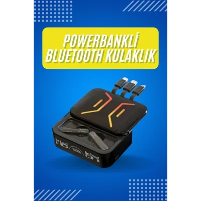  Gaming Bluetooth Kulaklık Dahili Powerbank Kablolu Düşük Gecikmeli Bluetooth 5.2