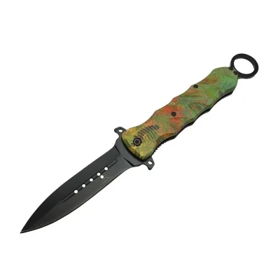 BUĞZ Gb Bukelamun 485 Kamp Çakı 25,5 Cm - Oluklu, Plastik Sap, Kemerlikli