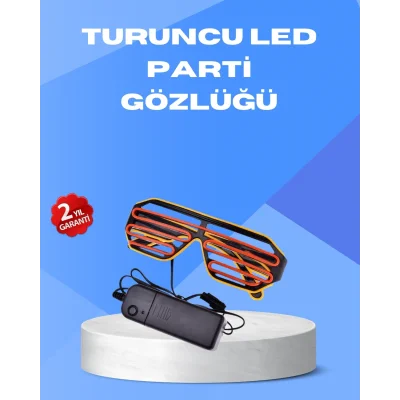 BUĞZ Gece Eğlencelerine Özel Renkli LED Işıklı Gözlük