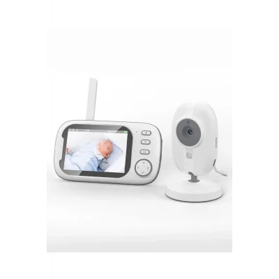 BUĞZ Gece Görüşlü Bebek Odası Kamera Sıcaklık Uyarısı Izleme Ekranı