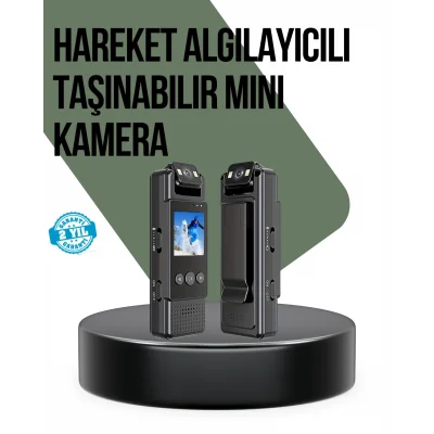 BUĞZ Gece Görüşlü Döngüsel Kayıt Destekli Mini Kamera