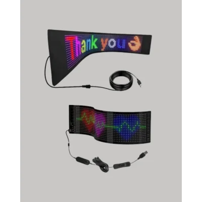 BUĞZ Gece Kullanıma Uygun  Pixel RGB LED Panel Estetik Atmosfer Işığı - Lisinya