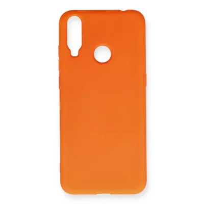 BUĞZ General Mobile Gm 10 Kılıf Nano İçi Kadife Silikon - Turuncu