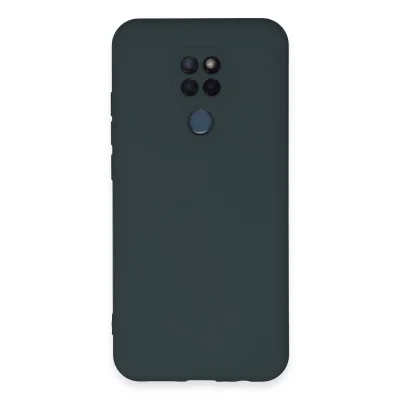 BUĞZ General Mobile Gm 20 Kılıf Nano İçi Kadife Silikon - Koyu Yeşil