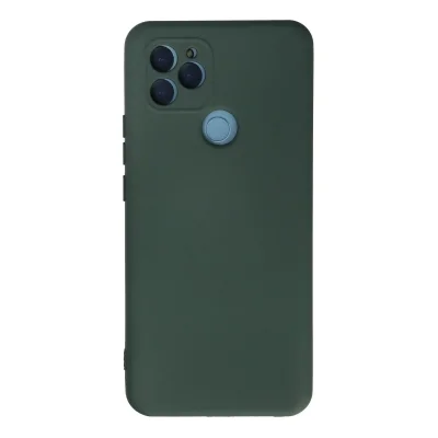 BUĞZ General Mobile Gm 21 Kılıf Nano İçi Kadife Silikon - Koyu Yeşil