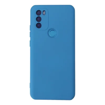 BUĞZ General Mobile Gm 21 Plus Kılıf Nano İçi Kadife Silikon - Mavi