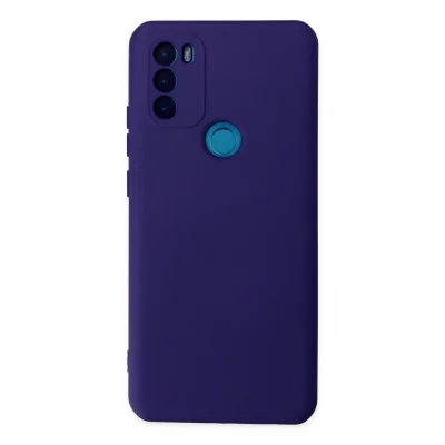 BUĞZ General Mobile Gm 21 Plus Kılıf Nano İçi Kadife Silikon - Mor
