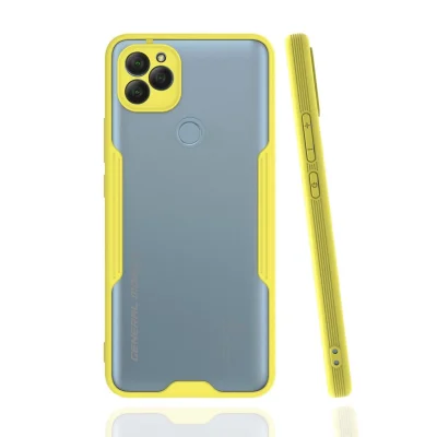 BUĞZ General Mobile Gm 22 Kılıf Platin Silikon - Sarı