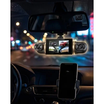 BUĞZ Geniş Açılı Araç Kamera Sistemi WiFi Bağlantılı Döngüsel Kayıt Özellikli