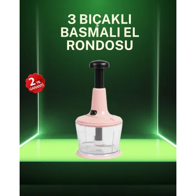 BUĞZ Geniş Hazneli Manuel Doğrayıcı Ev Tipi Kullanım