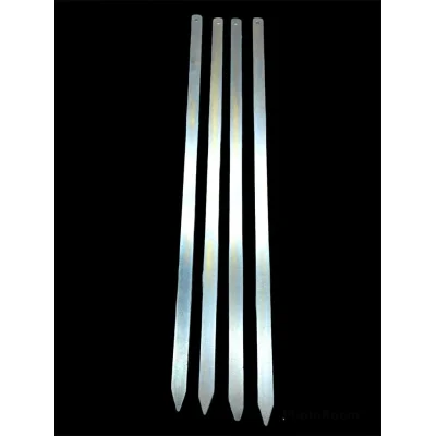 BUĞZ Geniş Yassı Metal Adana Kebap Şişi - 50 cm
