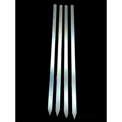 BUĞZ Geniş Yassı Metal Adana Kebap Şişi - 50 cm