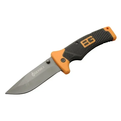  Gerber Bear Grylls 113 Turuncu Kamp Çakı 21cm - Manuel, Kemerlikli