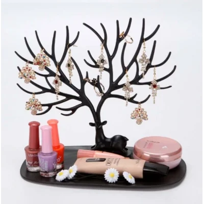 BUĞZ Geyik Tasarımlı Takı Standı Siyah