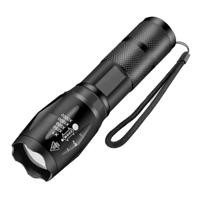 BUĞZ Gold Orion Km-108 T6 Led Şarjlı El Feneri 5 Modlu 200 Metre Işık Mesafesi