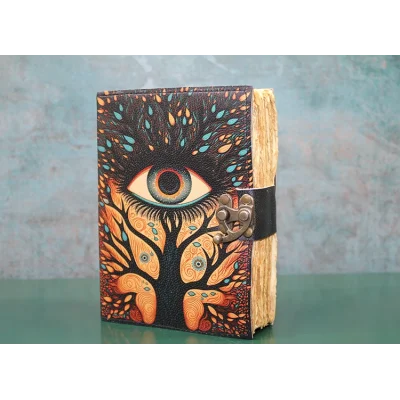 BUĞZ Göz Tasarımlı Deri Defter