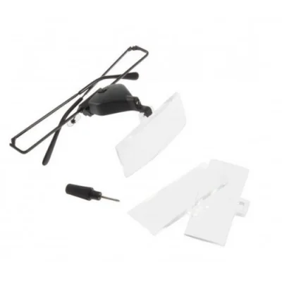 BUĞZ Gözlük Modeli  1.5x,2.5x,3.5x 3 Adet Lensi Gözlük Büyüteç - BUĞZ