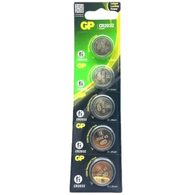 BUĞZ Gp Lıthıum Cr-2032-2cpu5 Para Pili 3v 5li Kart Bx40