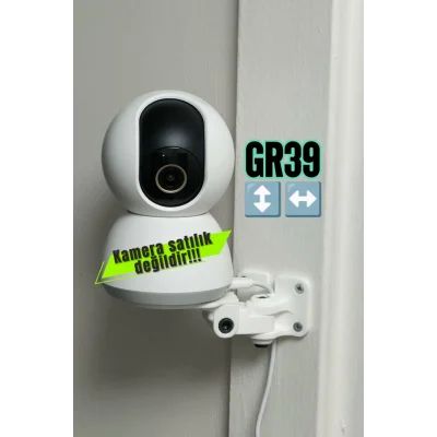 BUĞZ Gr39  Mi 360° Home Güvenlik Kamerası Hareketli Duvar Montaj Aparatı