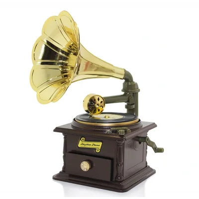 BUĞZ Gramafon Müzik Kutusu