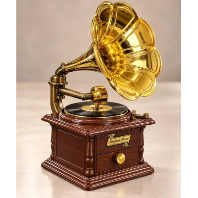 BUĞZ Gramafon Müzik Kutusu Alk6373