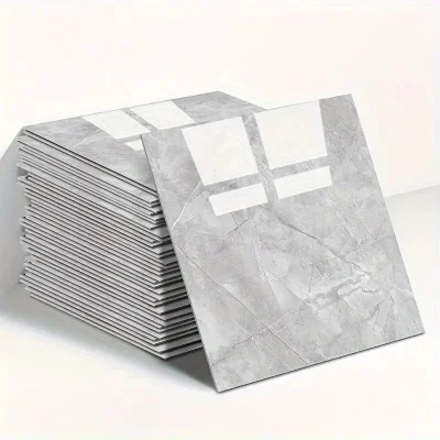 BUĞZ Gri Mermer Desen Duvar Sticker (30*30)