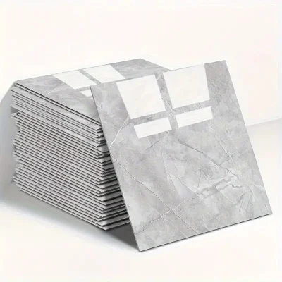 BUĞZ Gri Mermer Desen Duvar Sticker (30*30)