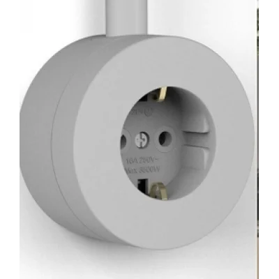  Gri Topraklı Priz Sıva Üstü