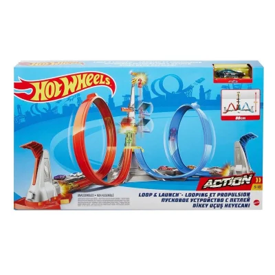  GRW39 Hot Wheels Dikey Uçuş Heyecan Yarış Seti