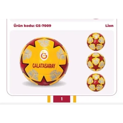 BUĞZ GS-7009 GALATASARAY FUTBOL TOPU LİON-CNT
