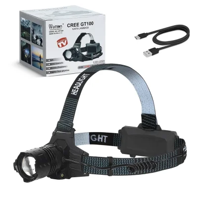 BUĞZ Gt100 Led Şarjlı Kafa Lambası  Wt-628