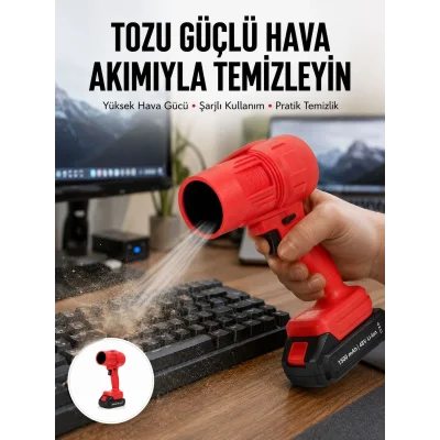 BUĞZ Güçlü Motorlu Elektrikli Toz Alma ve Temizleme Aleti Yeni Nesil